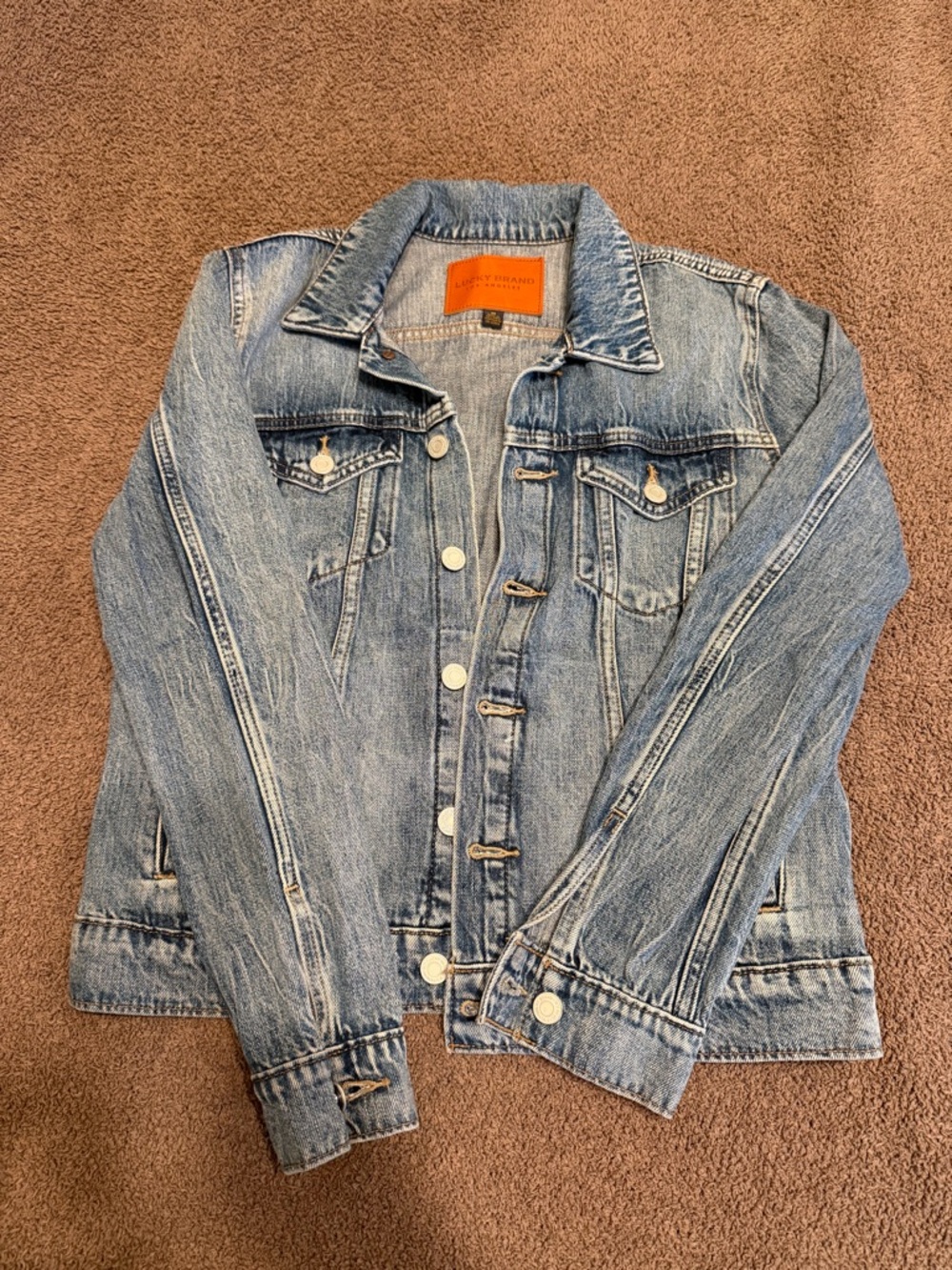 Lucky Brand Denim Jacket - Blue
